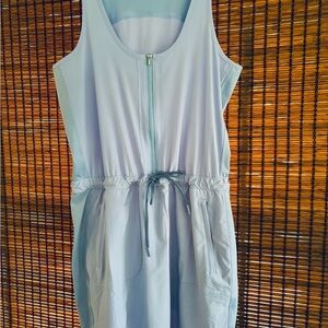 Athleta Light Blue Sleeveless Dresses